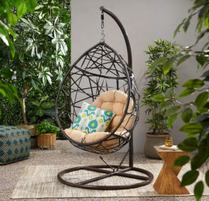 Christopher Knight Home Outdoor Wicker Hanging Chair