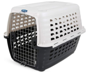 Petmate Compass Plastic Pets Kennel with Chrome Door 