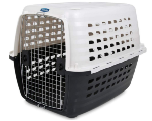 Petmate Compass Plastic Pets Kennel with Chrome Door