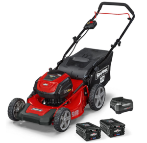  Snapper XD 82V MAX Cordless Electric 19" Push Lawn Mower, includes Kit of 2 2.0 Batteries and Rapid Charger