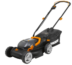 WORX WG779 40V Power Share 4.0 Ah 14" Lawn Mower w/ Mulching & Intellicut (2x20V Batteries)