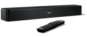 Bose Solo 5 TV Soundbar Sound System with Universal Remote Control, Black