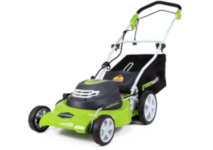 Greenworks 20-Inch 3-in-1 12 Amp Electric Corded Lawn Mower 25022