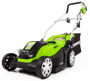 Greenworks 14-Inch 9 Amp Corded Electric Lawn Mower MO09B01