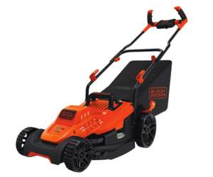 BLACK+DECKER Electric Lawn Mower, 10 -Amp, 15-Inch (BEMW472BH)