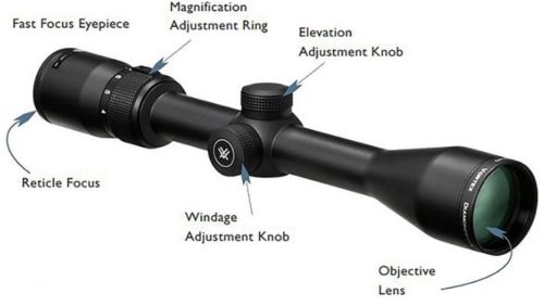 Vortex Optics Diamondback 2-7x35 Rimfire, SFP Riflescope