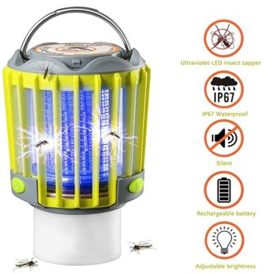 SUPOLOGY Camping Lantern with Bug Zapper