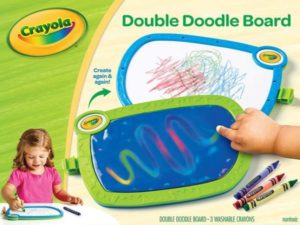 My First Crayola Double Doodle Board Drawing Tablet