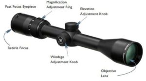 Vortex Optics Diamondback 2-7x35 Rimfire, Second Focal Plane Riflescope