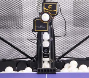 Suz Table Tennis Robot with Net Ping Pong Ball Machine