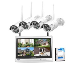 Hiseeu All in one 8CH Wireless Security Camera System