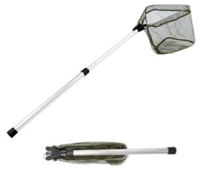 YVLEEN Kids Fishing Net Aluminum Collapsible Telescopic Fishing Pole Handle