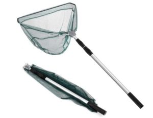 ARESUN Fishing Net with Aluminum Telescopic Pole Handle