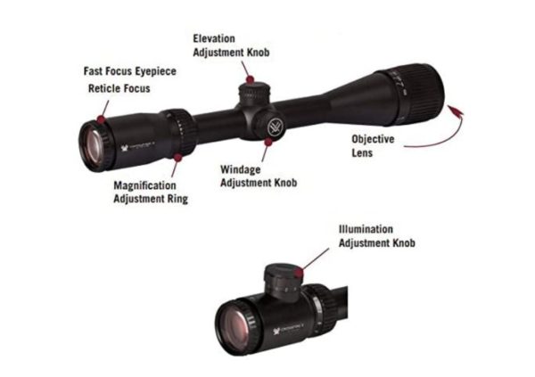 Vortex Optics Crossfire II Adjustable Objective, SFP 30mm Tube Riflescopes
