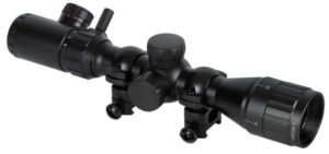 Monstrum 3-9x32 AO Rifle Scope with Illuminated Range Finder Reticle and Parallax Adjustment 