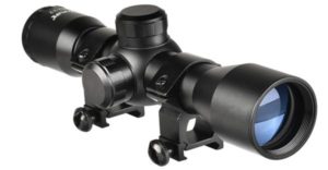 CVLIFE 4x32 Compact Riflescope Crosshair Optics Hunting Gun Scope with 20mm Free Mounts