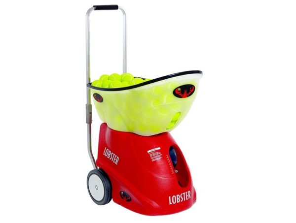Lobster Sports – Elite Grand Five LE – Battery Powered Tennis Ball Machine