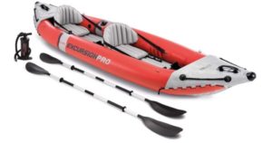 Intex Excursion Pro Kayak, Professional Series Inflatable Fishing Kayak