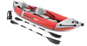 Intex Excursion Pro Kayak, Professional Series Inflatable Fishing Kayak