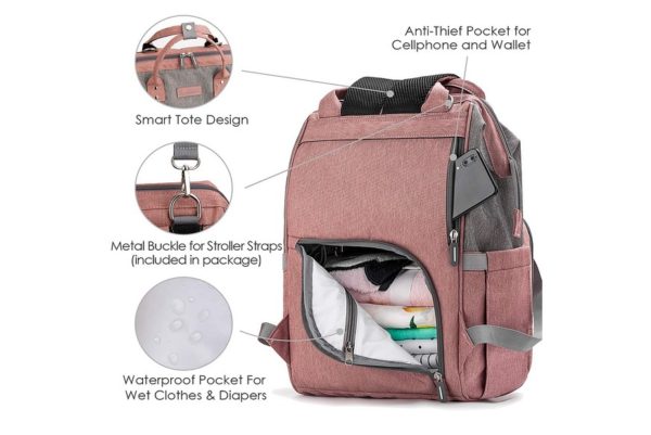 Features to Look for in Diaper Bags with Stroller Straps