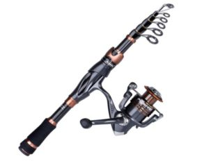 PLUSINNO Fishing Rod and Reel Combo (No Lures&Line)