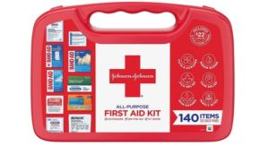 Johnson & Johnson All-Purpose 140 Piece First Aid Kit