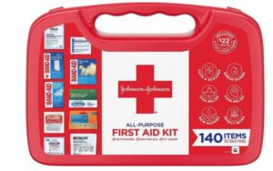 Johnson and Johnson All-Purpose First Aid Kit