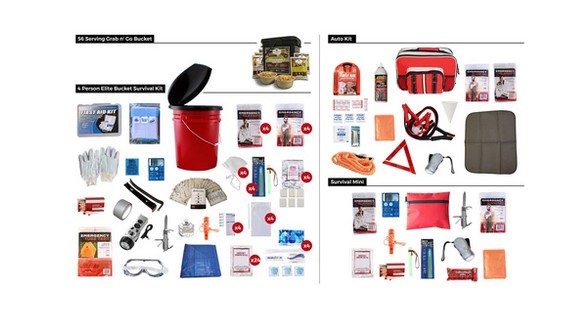 BlackHawk Survival Family Preparedness Package with Food Storage