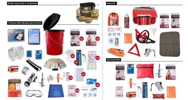 BlackHawk Family Preparedness Package w/ Food Storage