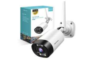 HeimVision 2K Outdoor Security Camera with Siren
