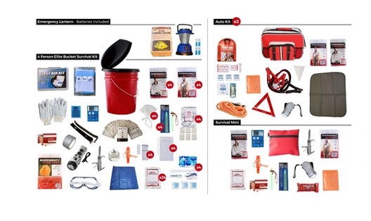 Blackhawk Survival Preparedness package 3 Emergency Kit