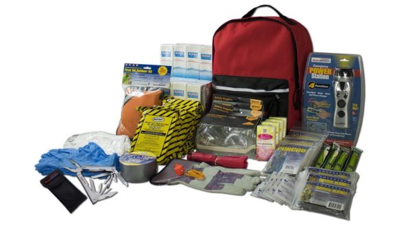 Ready America Deluxe Emergency Kit Backpack ( 1,2 and 4 people)