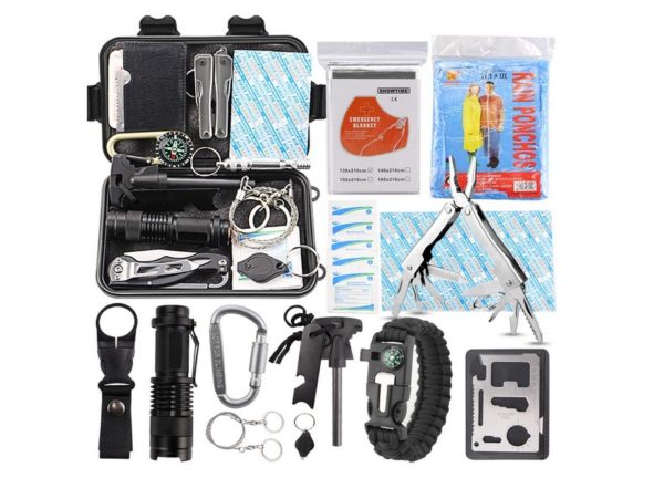 EMDMAK Survival Kit for Camping Hiking Travelling or Adventures