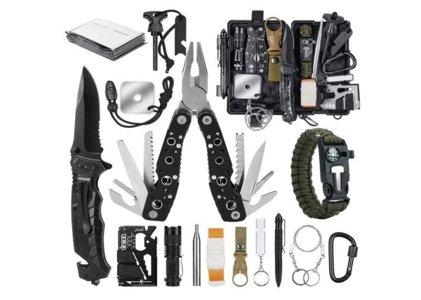 KOSIN 17 in 1 Survival Gear and Equipment