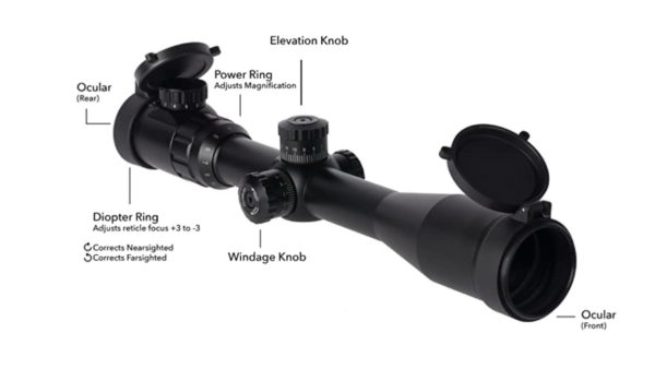 Primary Arms 4-16X44mm Mil-Dot SFP Riflescope