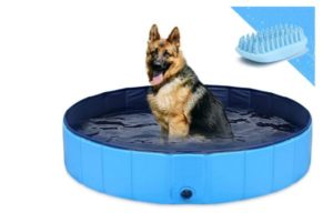 GoStock Dog Swimming Collapsible Pool