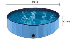 ALLADINBOX Foldable Dog Pet Bath Pool