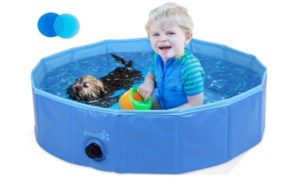 Pecute Dog Foldable Pet Bath Pool Dog