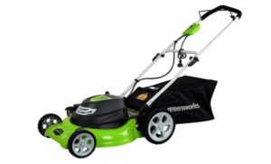 Greenworks 12 Amp 20-inch 3-in-1 Electric corded Lawn Mower