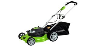 Greenworks 12 Amp 20-Inch 3-in-1Electric Corded Lawn Mower