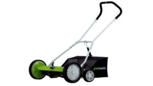 Greenworks 25072 20-Inch 5-Blade Push Reel Lawn Mower 