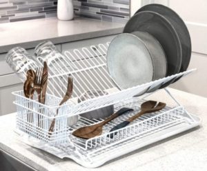 Better Houseware Utensil Drying Rack - 3 Compartment