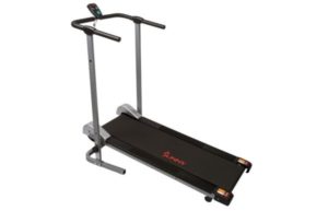 Sunny Health and Fitness SF-T1407M Foldable Manual Walking Treadmill