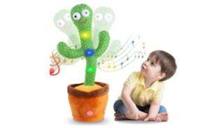 Kaspiu Kids Dancing Talking Cactus Toy