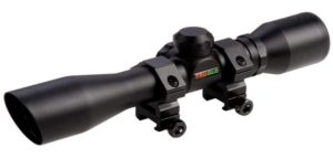 TRUGLO 4x32 Compact Crossbow Scope w/Rings