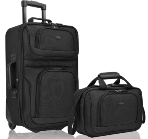 S Traveler Rio Rugged Fabric Expandable Carry-on Luggage Set
