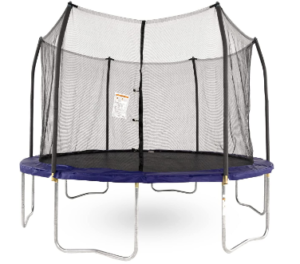 Skywalker Trampolines 10 -Foot Round Trampoline and Enclosure with Spring