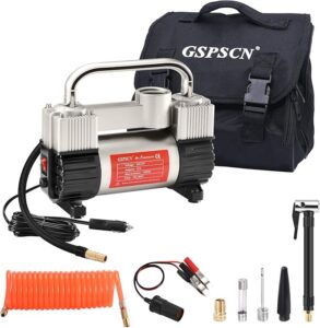 GSPSCN Silver Tire Inflator 