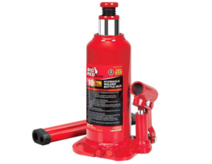 BIG RED 10 Ton (20,000 LBs) Torin Welded Hydraulic Bottle Jack
