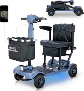 MIHAYO Lightweight 4-Wheel Mobility Scooter